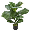 30'' Faux Fiddle Leaf Fig Plant in Pot