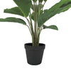 30 In. Real Touch White Artificial Peace Lily Plant Spathiphyllum in Pot