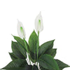 30 In. Real Touch White Artificial Peace Lily Plant Spathiphyllum in Pot