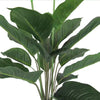 30 In. Real Touch White Artificial Peace Lily Plant Spathiphyllum in Pot